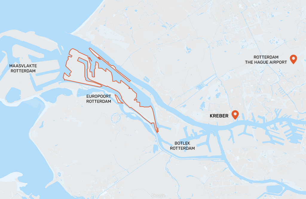 Kreber location Europoort